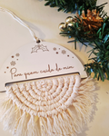 "Para quem cuida de mim..." - Placa Decorativa