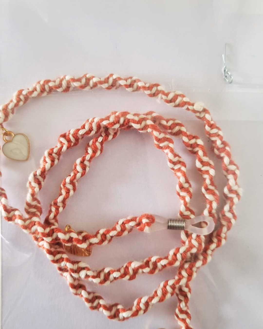 Fita de Suporte de Óculos com Charms 80cm