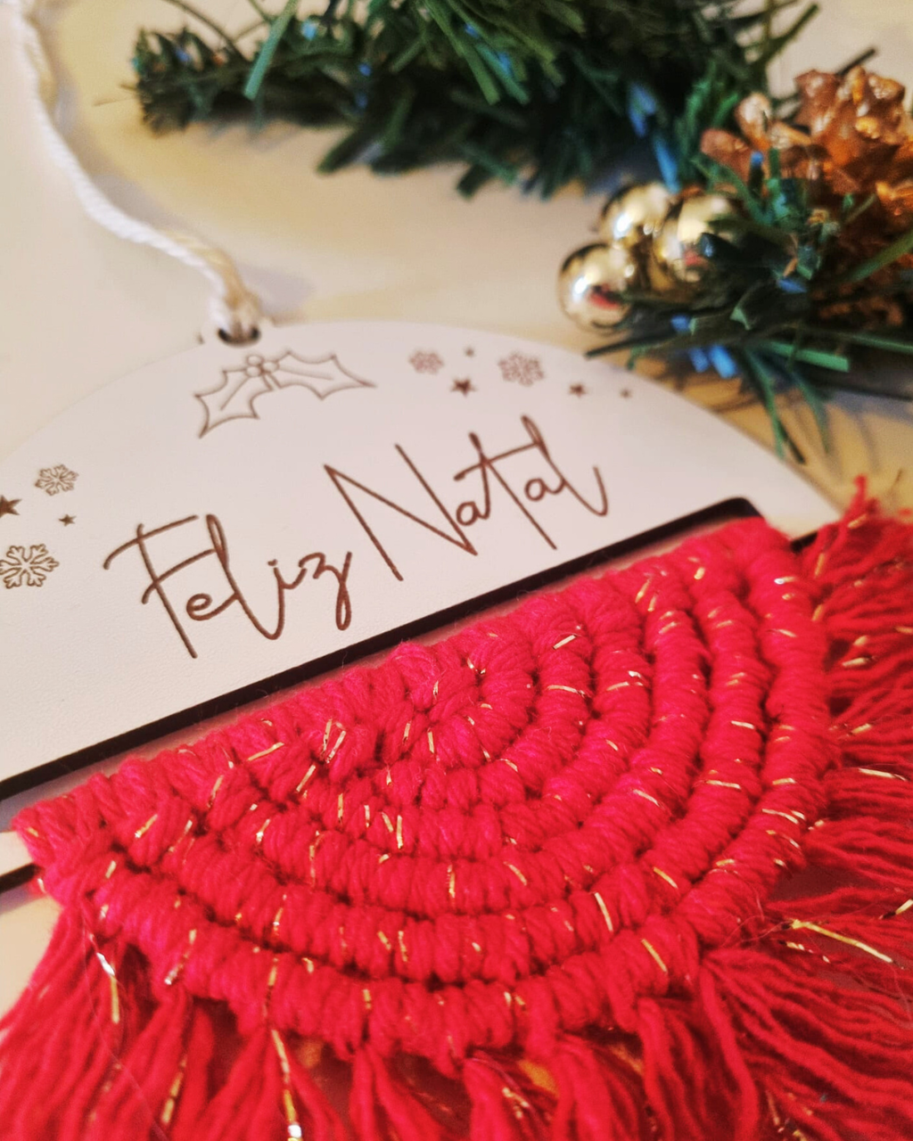 Placa Decorativa - Feliz Natal