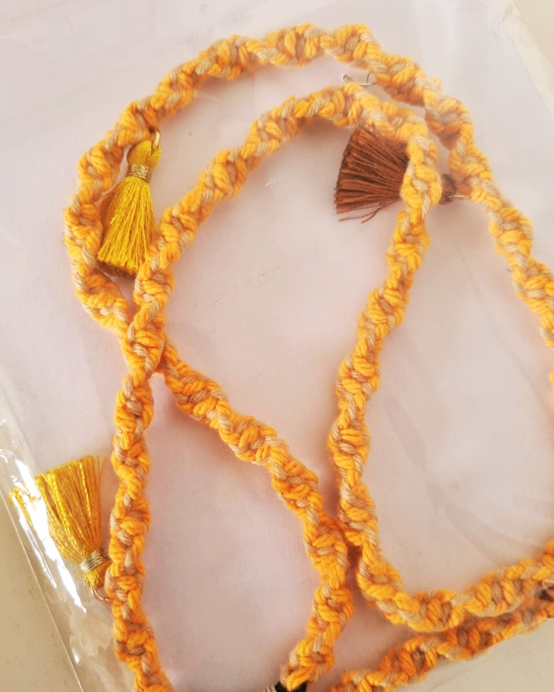 Fita de Suporte de Óculos com Charms 80cm