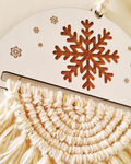Placa Decorativa - Floco de Neve
