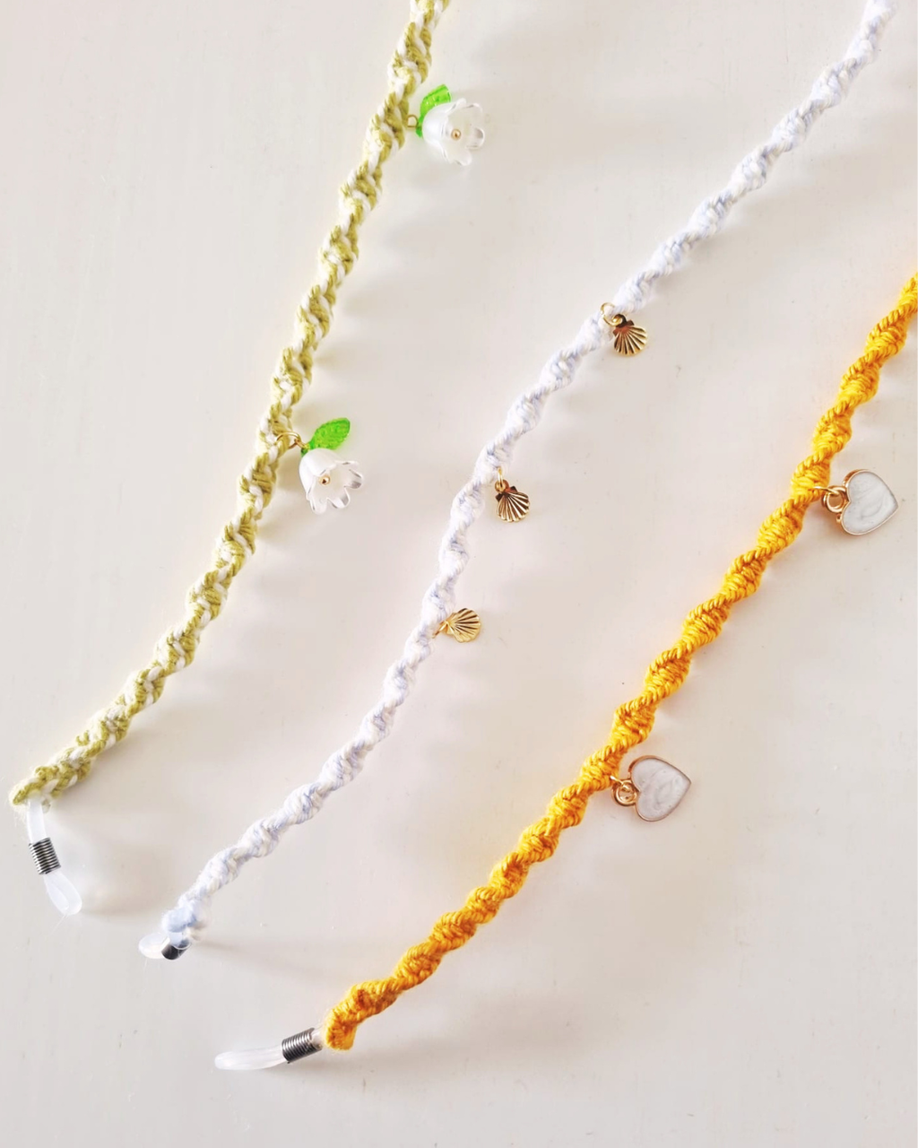 Fita de Suporte de Óculos com Charms 80cm