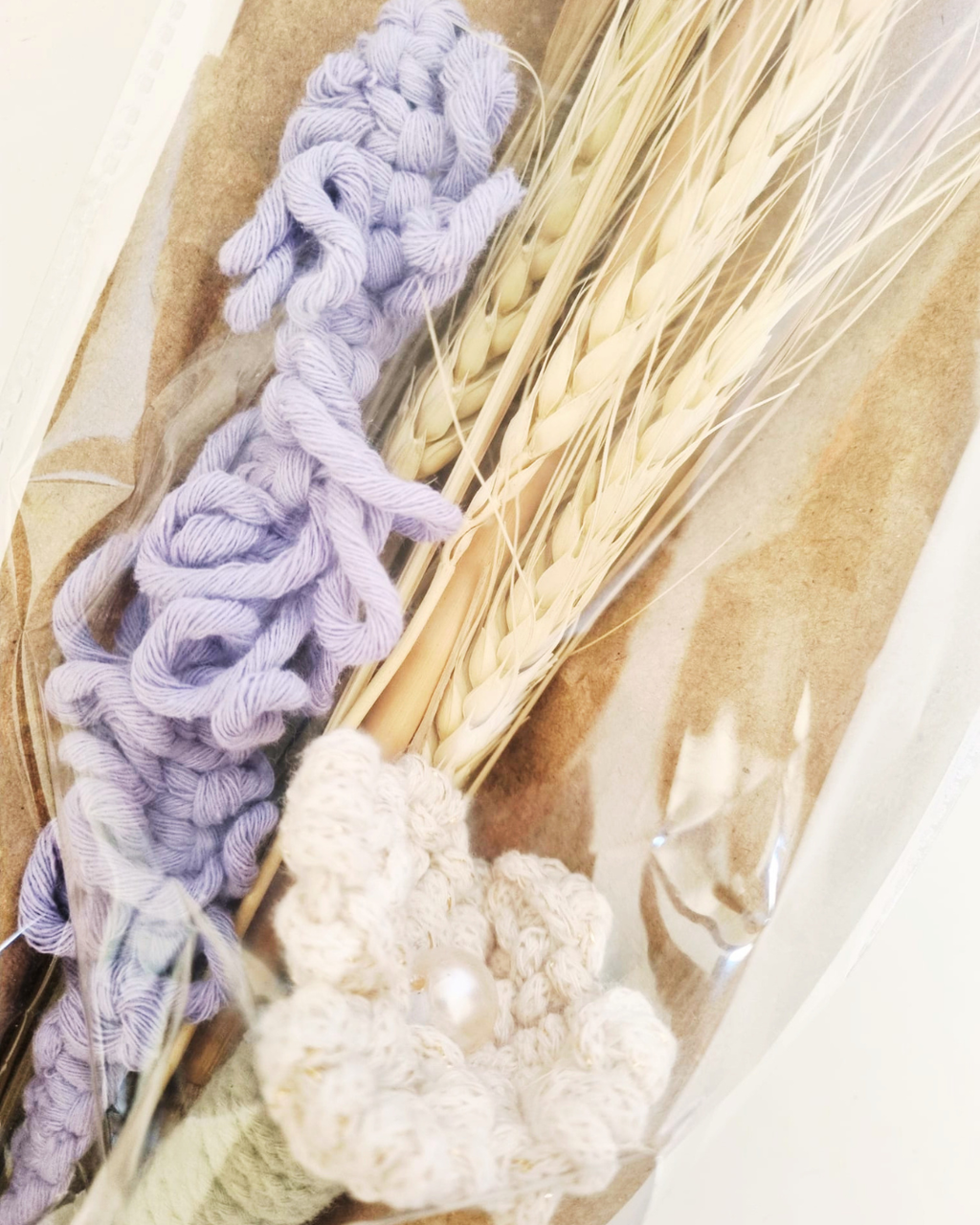 Ramo de Flores Dia da Mãe em Macramé