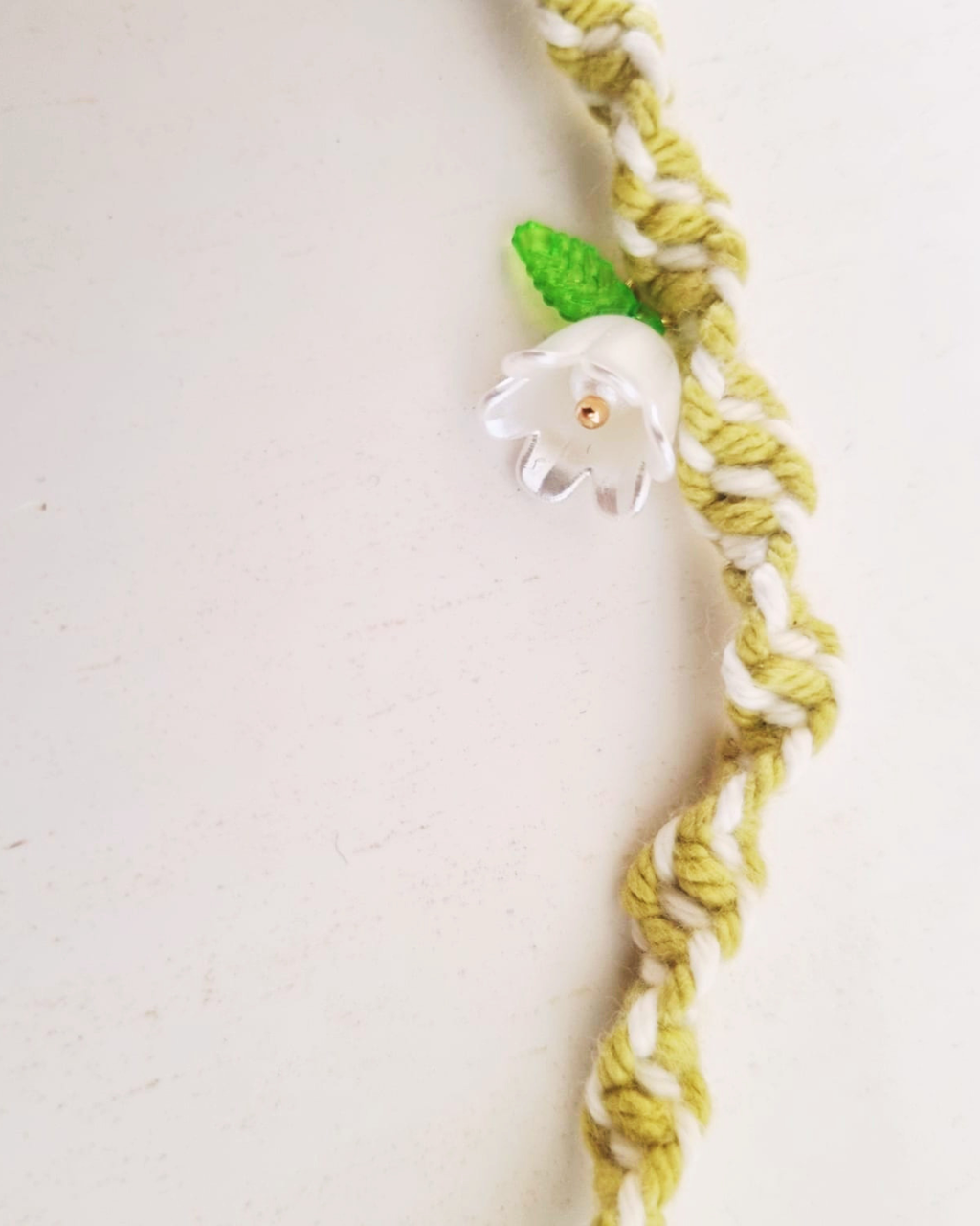 Fita de Óculos Artesanal com flores