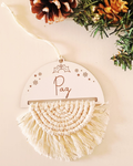 Placa Decorativa - Paz