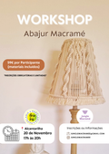 Workshop Abajur em Macramé – Alcantarilha 20 de Novembro