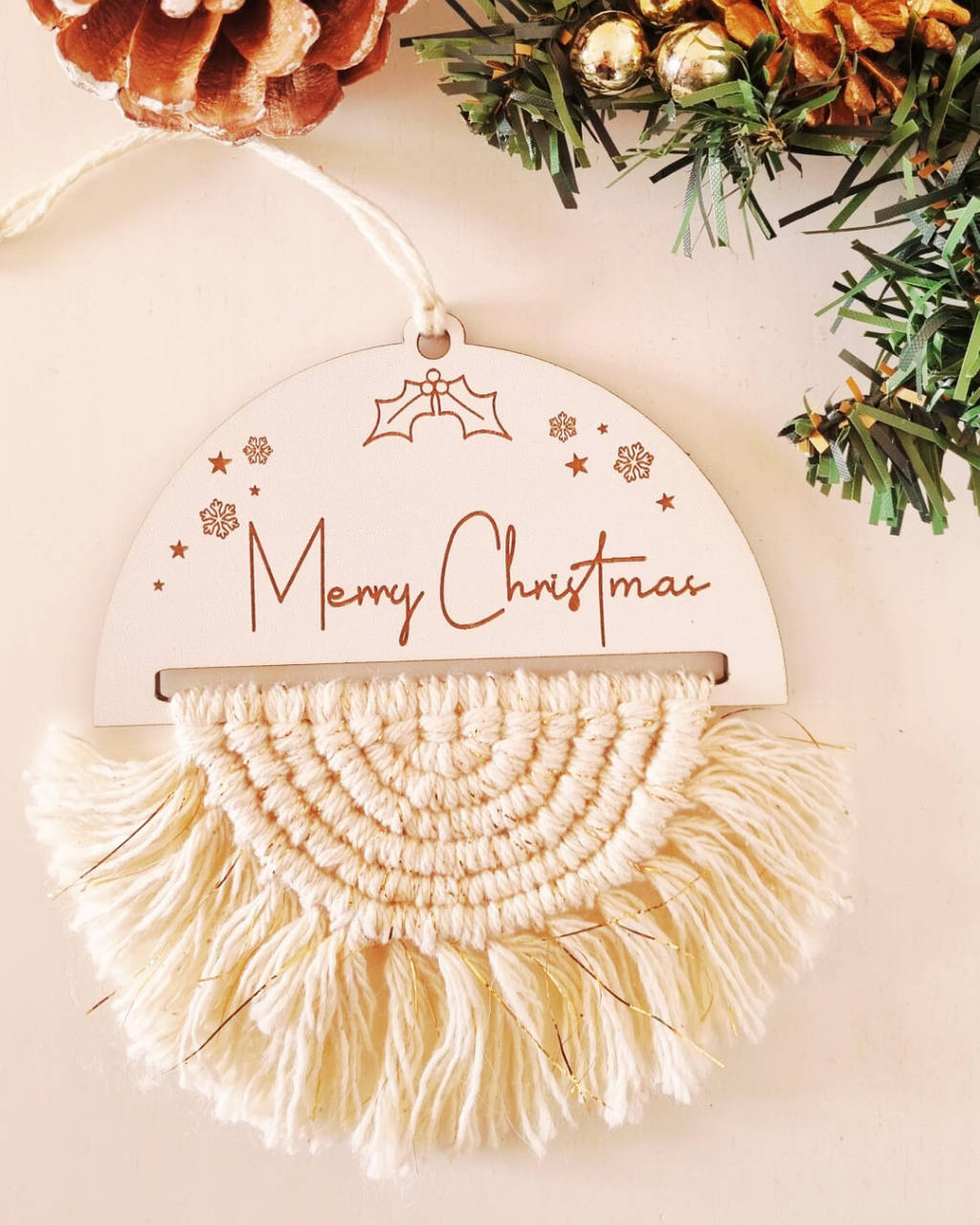 Placa Decorativa - Merry Christmas