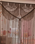 Cortina em Macramé