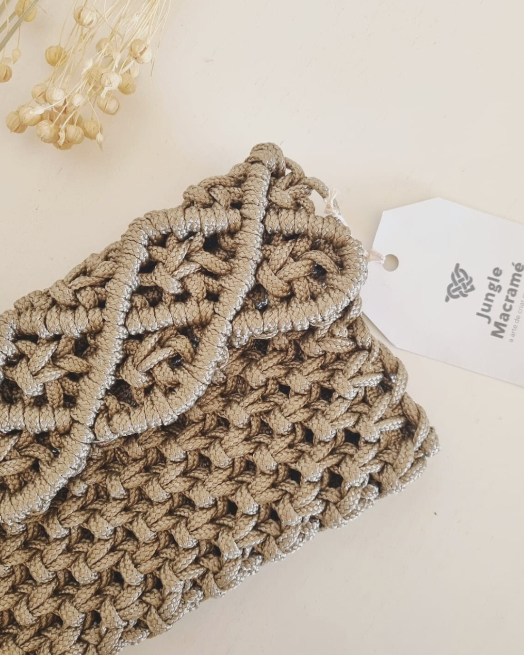 Clutch em Fio Naútico | Fecho de Mola