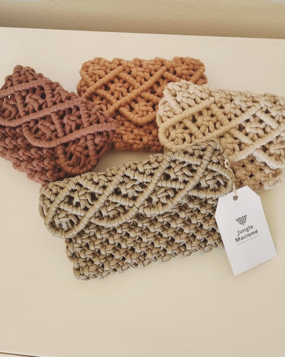 Clutch em Fio Naútico | Fecho de Mola