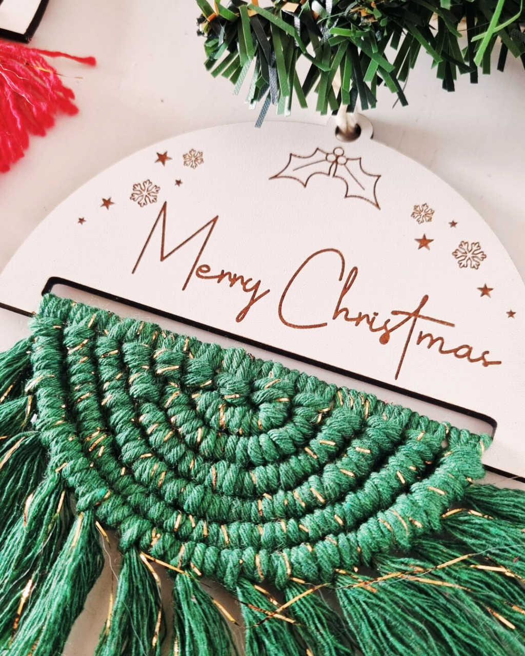 Placa Decorativa - Merry Christmas