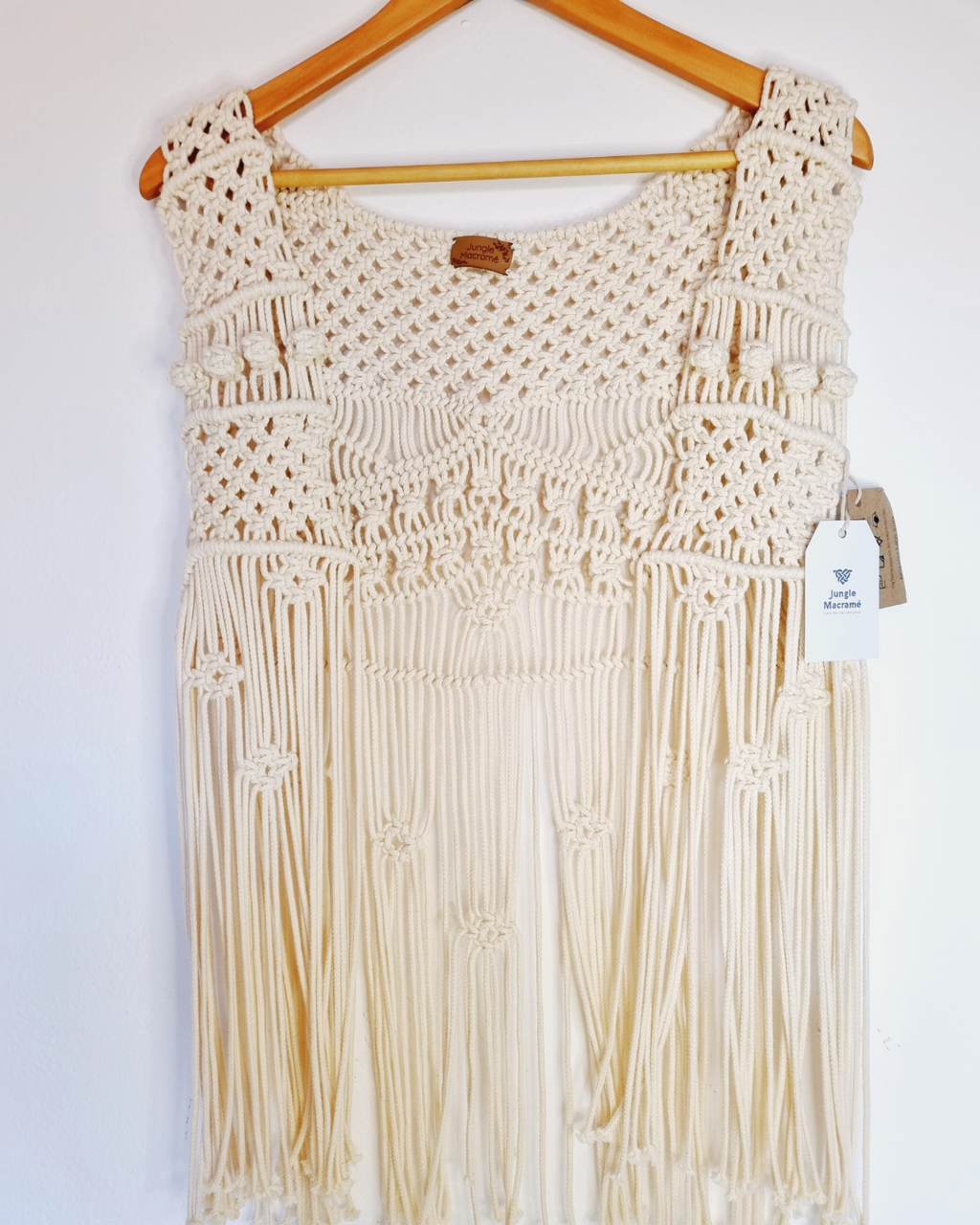 Colete Boho 100% algodão