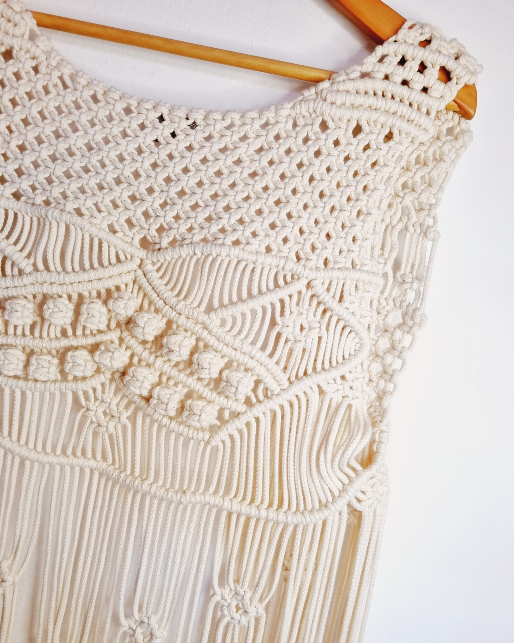 Colete Boho 100% algodão