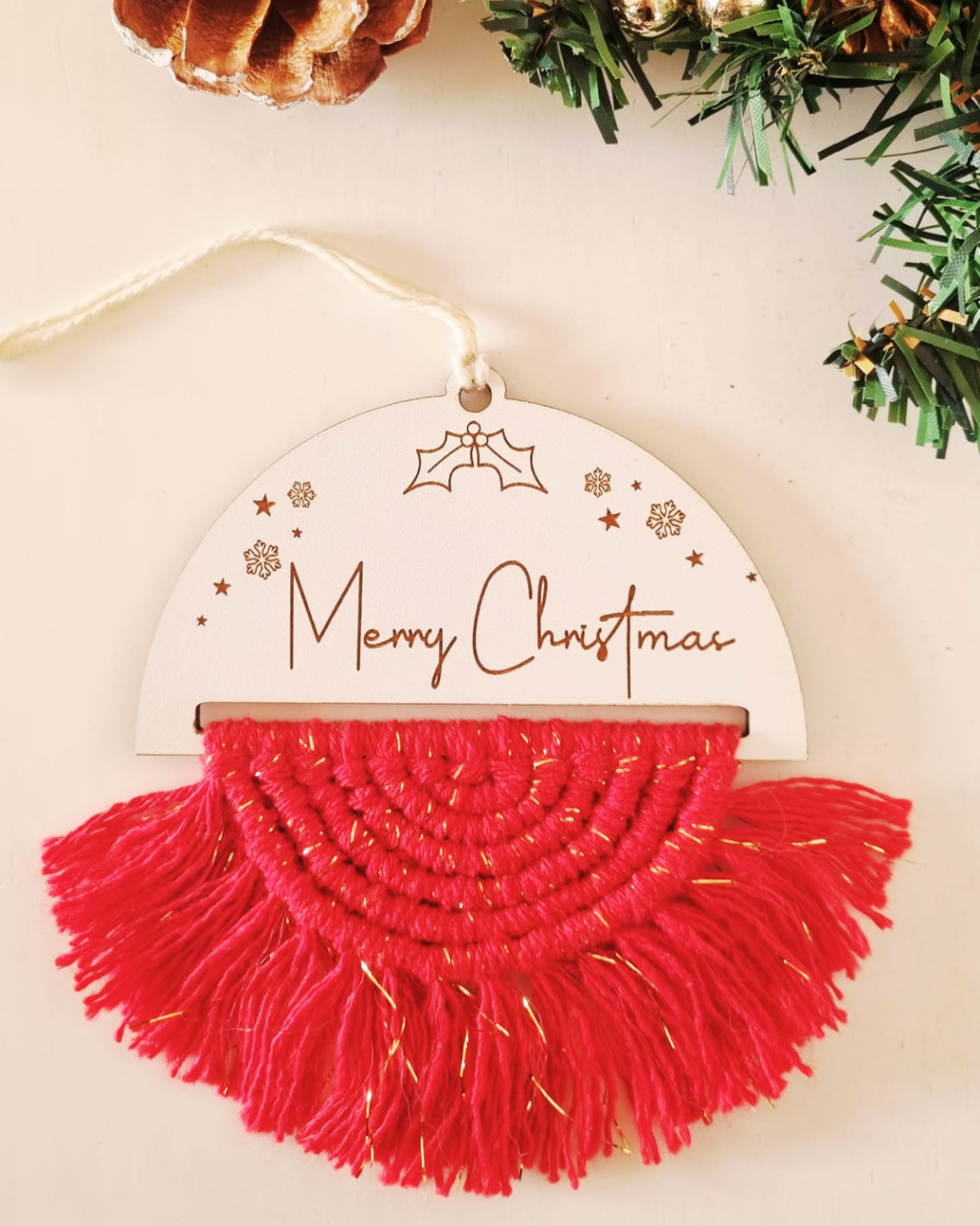 Placa Decorativa - Merry Christmas