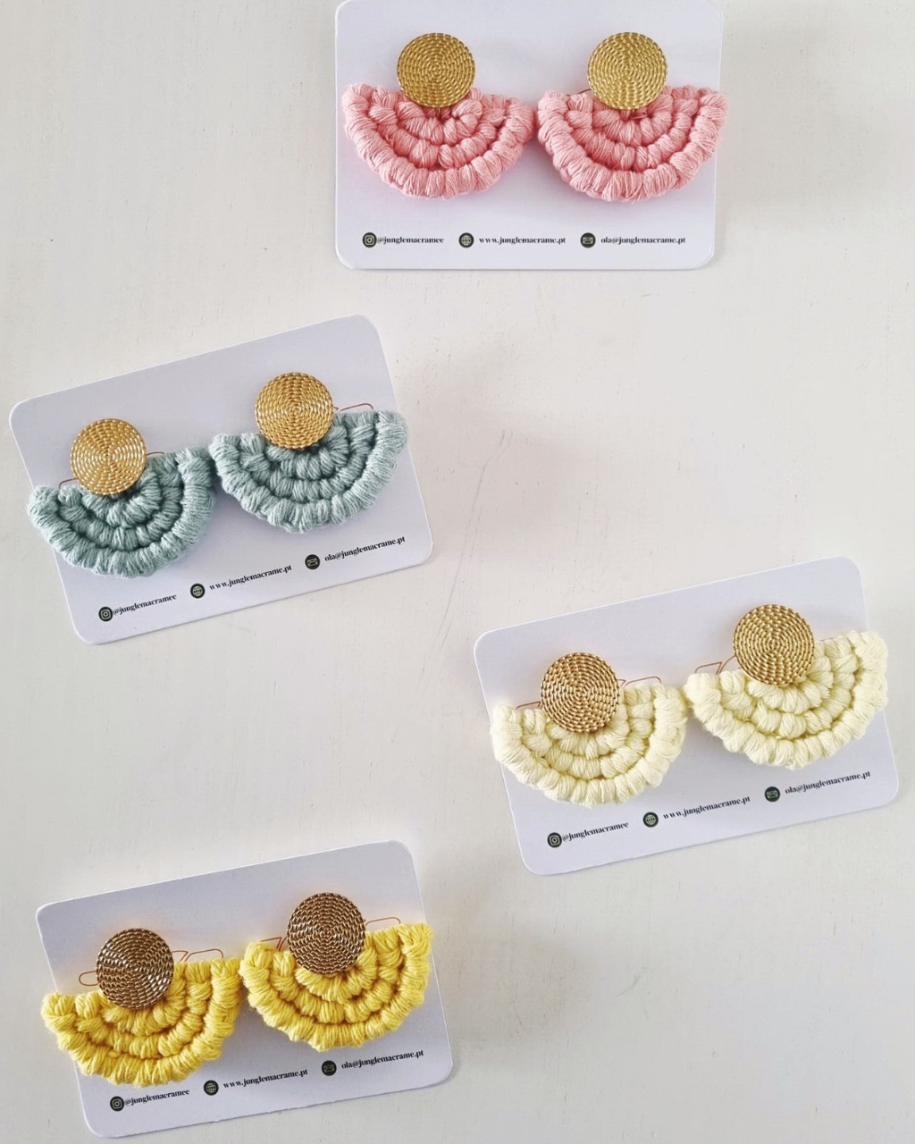 Brincos em Modelo Mandala