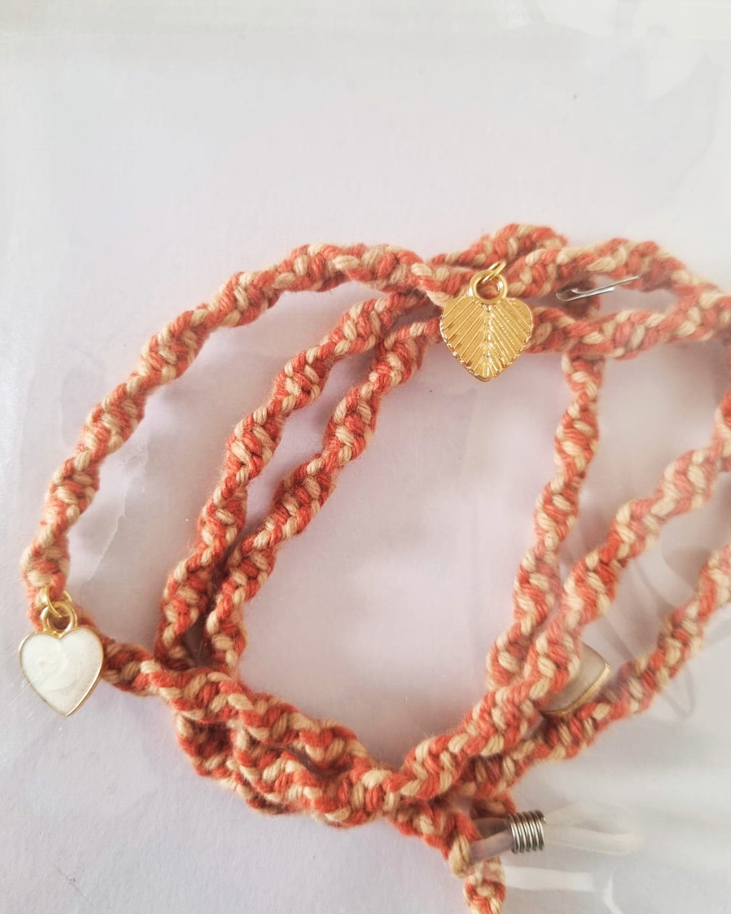 Fita de Suporte de Óculos com Charms 80cm