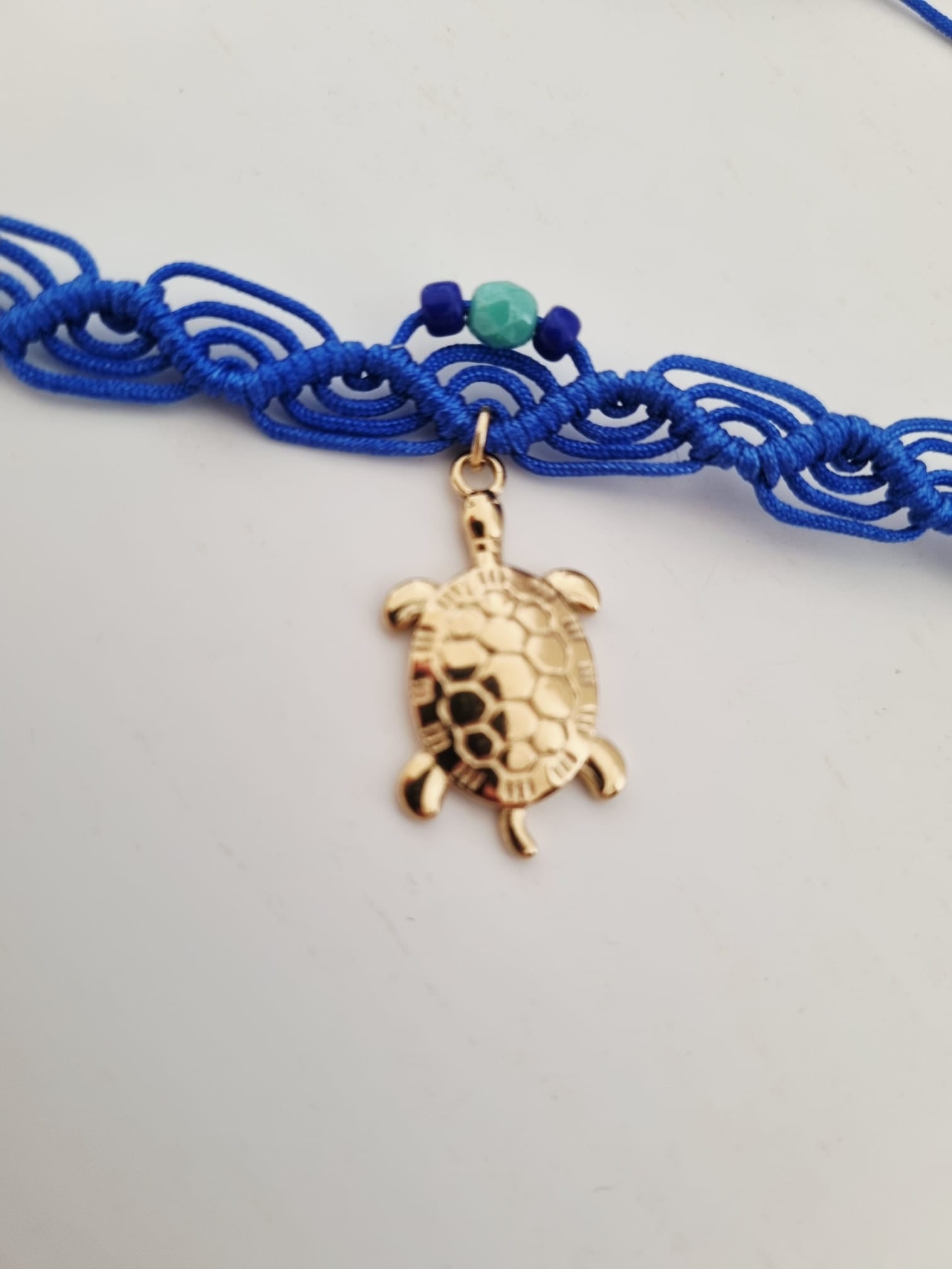 Pulseira de Pé Ajustável Tartaruga, Cavalo Marinho
