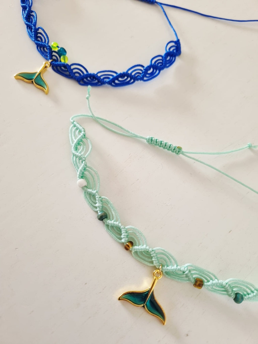 Pulseira de Pé Ajustável Cauda