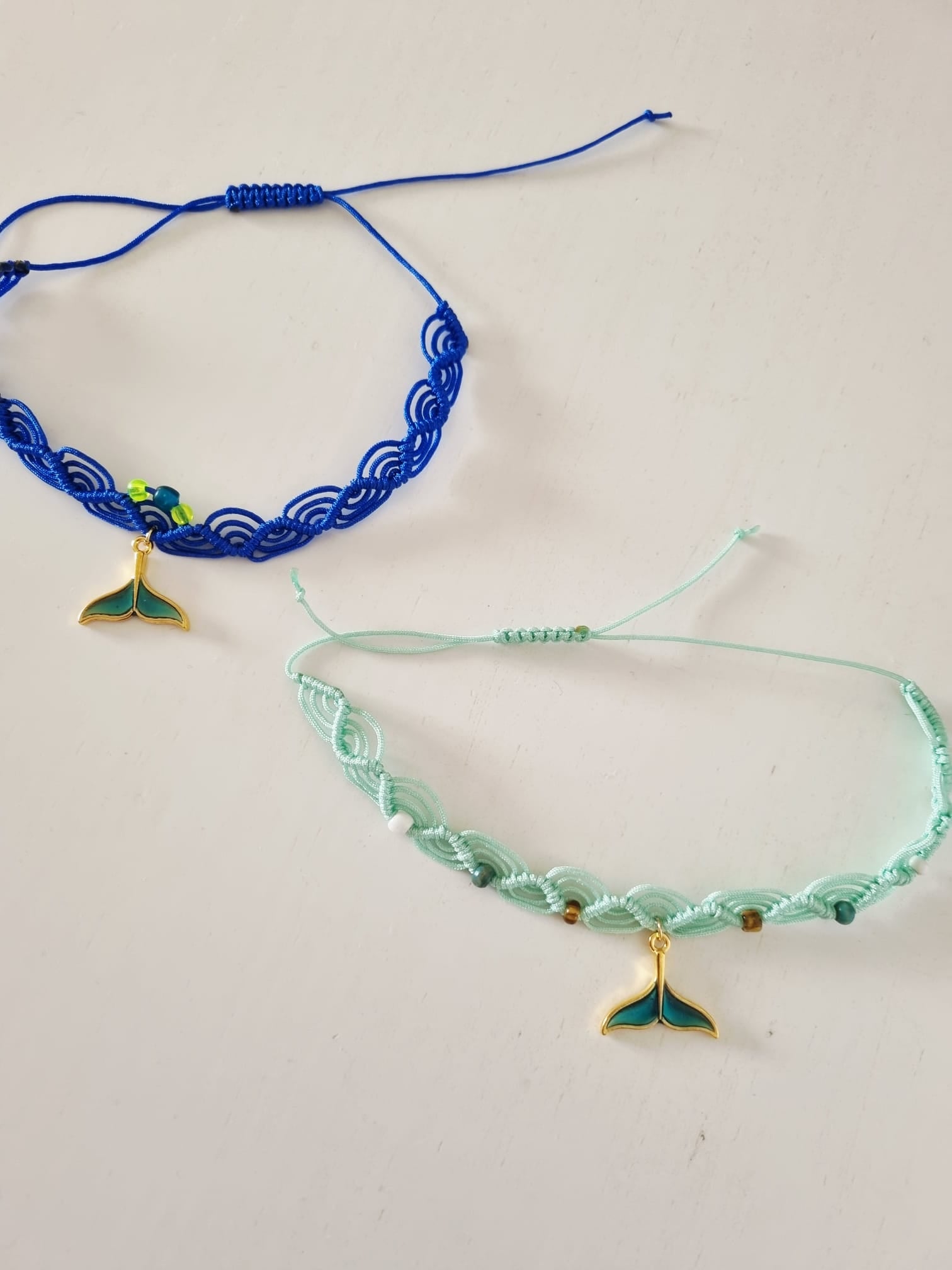 Pulseira de Pé Ajustável Cauda