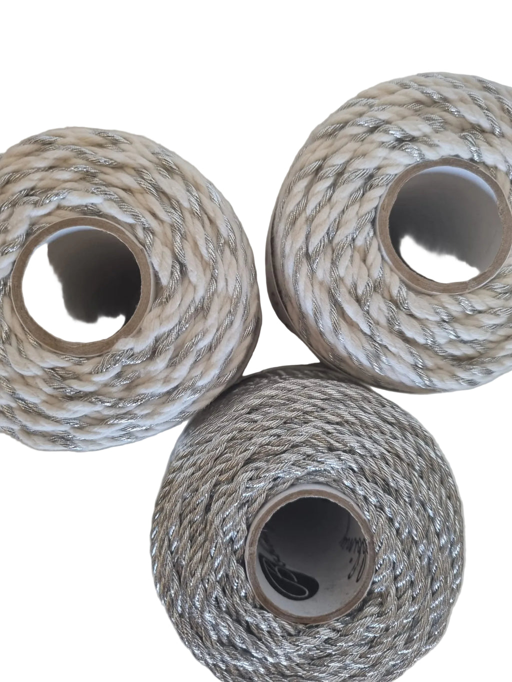 Fio Bobbiny Regular 3mm Metálico Prateado